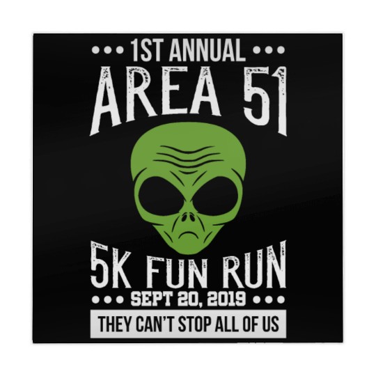 Area 51 Alien Fun run Mahjong Mats
