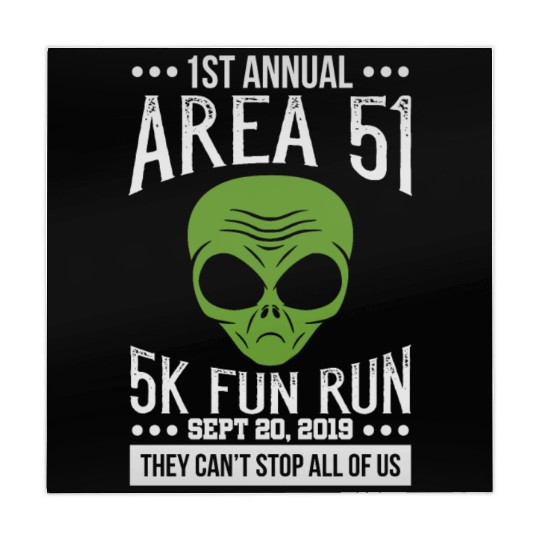 Area 51 Alien Fun run Mahjong Mats