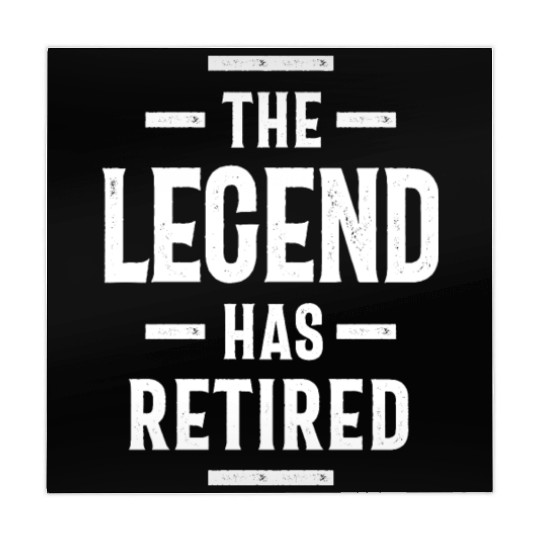 The Legend Has Retired - Retirement Gift Mahjong Mats