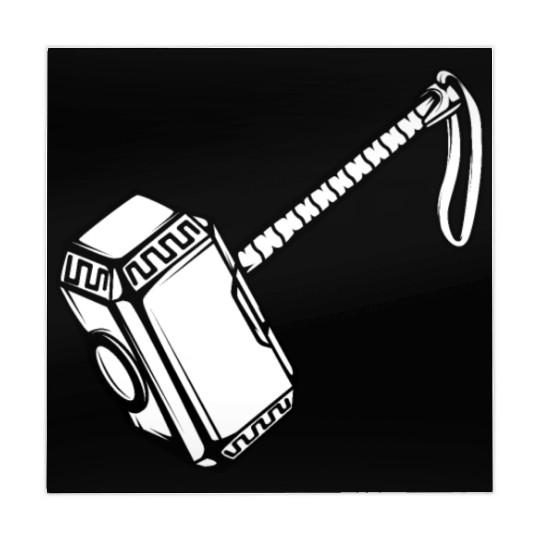 Hammer Thor myth fable god greek gift Mahjong Mats