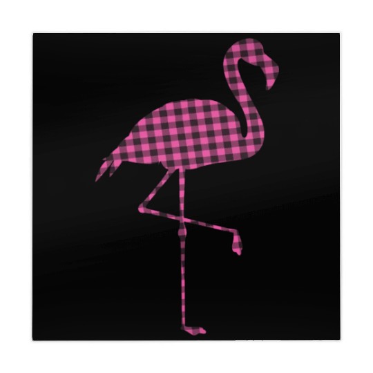 Pink Buffalo Plaid Flamingo Christmas Family Mahjong Mats