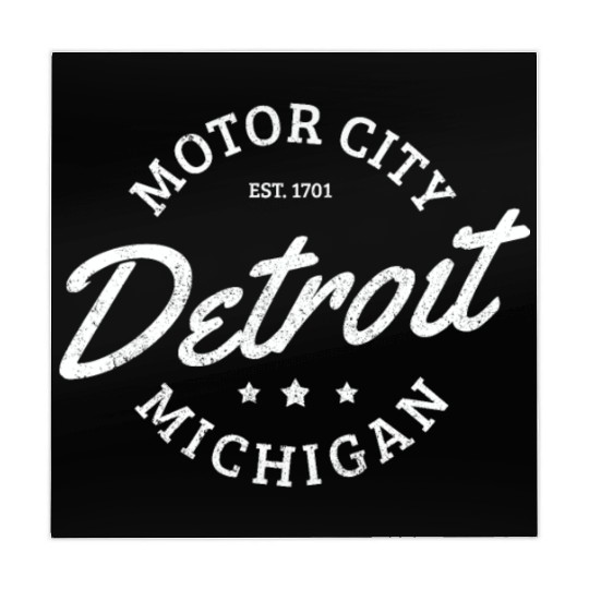 Detroit Michigan Motor City Mahjong Mats