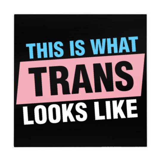 This is What Trans Looks Like Transgender Kindness Mahjong Mats