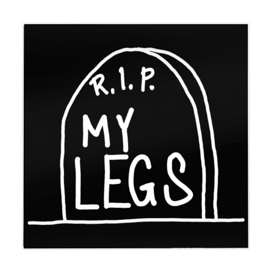 Gravestone RIP My legs gym Mahjong Mats