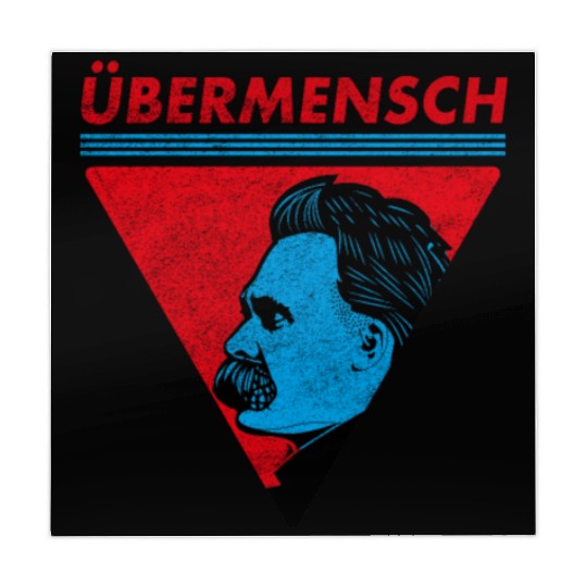 Vintage Übermensch Nietzsche Philosophy Nihilism Mahjong Mats