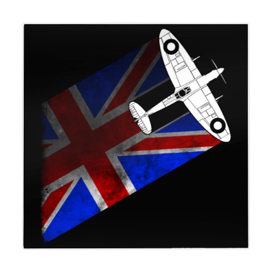 Spitfire UK Flag Mk.1 RAF British WWII Mahjong Mats