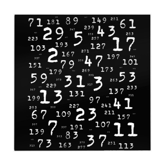 Prime Numbers Maths Teacher Nerd Geek Student Mahjong Mats