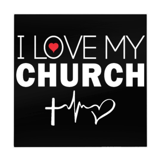 I Love My Church Mahjong Mats