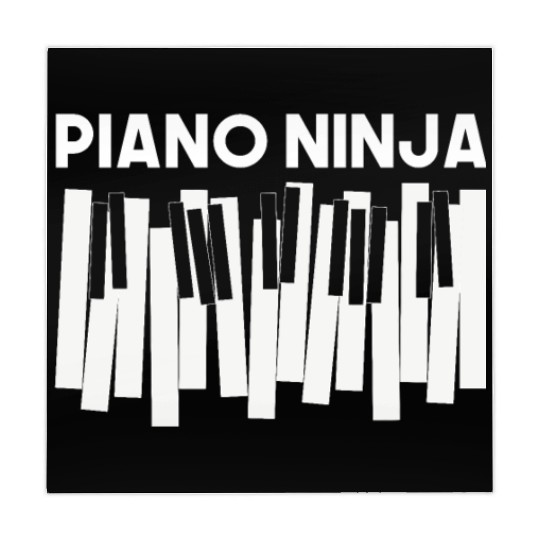 Humor Piano Design Quote Piano Ninja Mahjong Mats