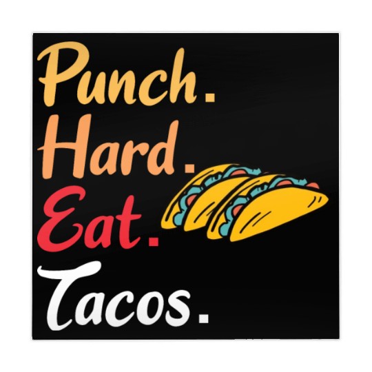 BOXING: Punch Hard Eat Tacos Mahjong Mats