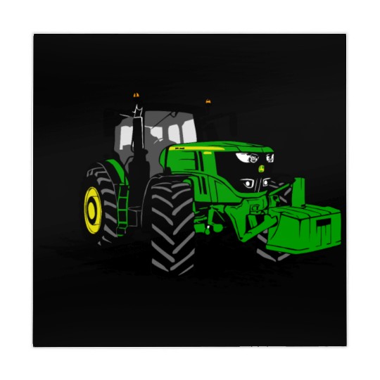 Tractor farmer agriculture farm Mahjong Mats