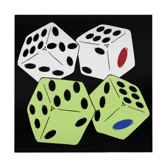 roll ludo dice Mahjong Mats
