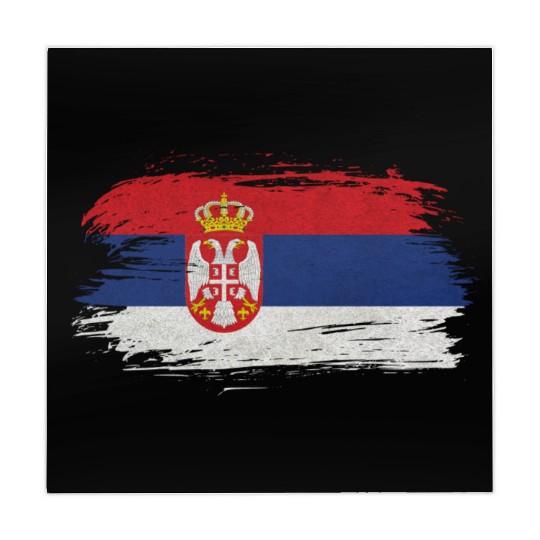 Serbia Vintage Flag Mahjong Mats