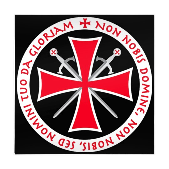 Knights Templar Cross Seal Mahjong Mats