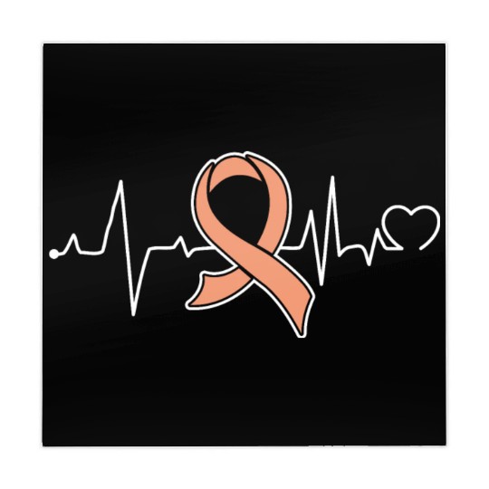 Heart beat- Endometrial Cancer Awareness Mahjong Mats