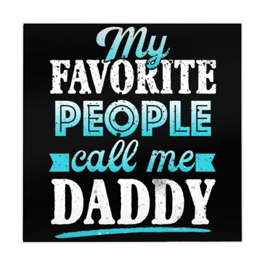 My Favorite People Call Me Daddy Mahjong Mats