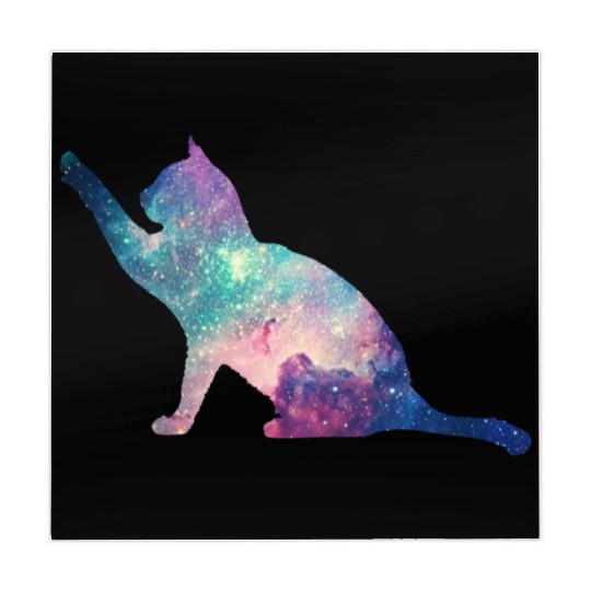 galaxy cat for cats lovers Mahjong Mats