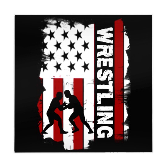Wrestling American flag Mahjong Mats