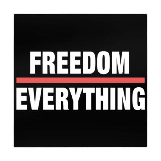 Freedom over Everything Mahjong Mats