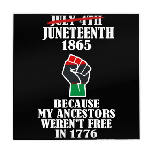 Juneteenth Ancestors Black African American Flag.. Mahjong Mats