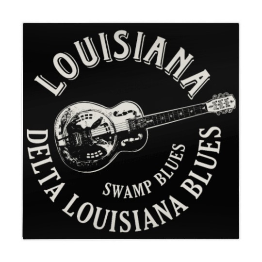 Louisiana Delta Blues Swamp Blues Guitar Mahjong Mats