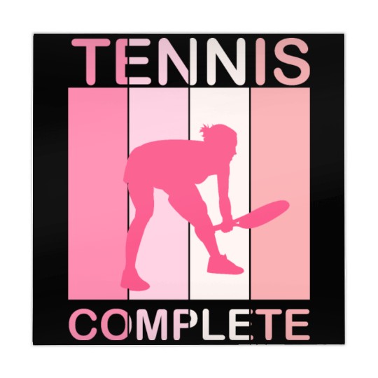 Tennis woman complete gift girl Mahjong Mats
