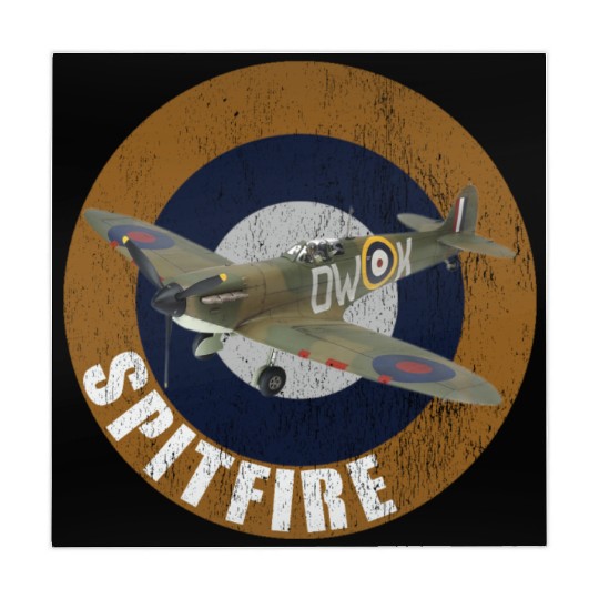 Famous WW2 Planes Supermarine Spitfire Mahjong Mats