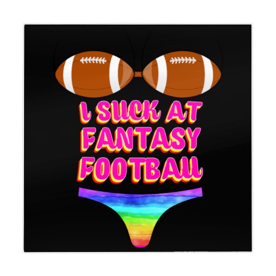 Funny Football I Suck At Fantasy Football Mahjong Mats