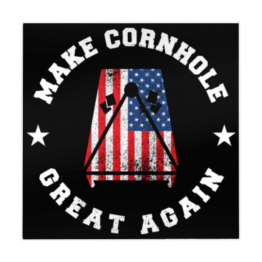 Make Cornhole Great Again Funny USA Gift Mahjong Mats