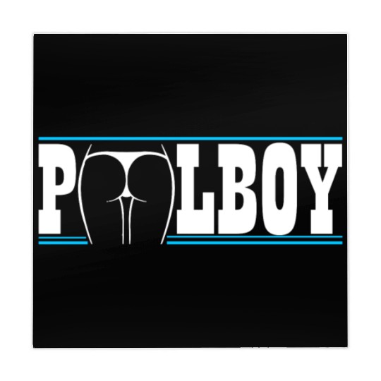 Poolboy Pool Boy, Swimming Pool - Lifeguard gift Mahjong Mats