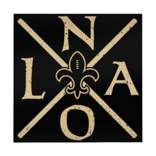 New Orleans Football Vintage Louisiana NOLA Saint Mahjong Mats