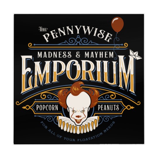 The Pennywise Madness & Mayhem Emporium Mahjong Mats
