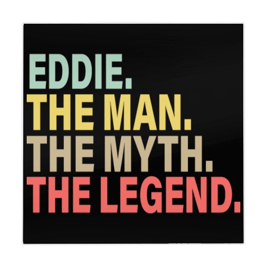 Eddie The Man The Myth The Legend Mahjong Mats
