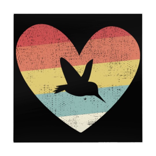 Bird watching Hummingbird Heart (Gift) Mahjong Mats