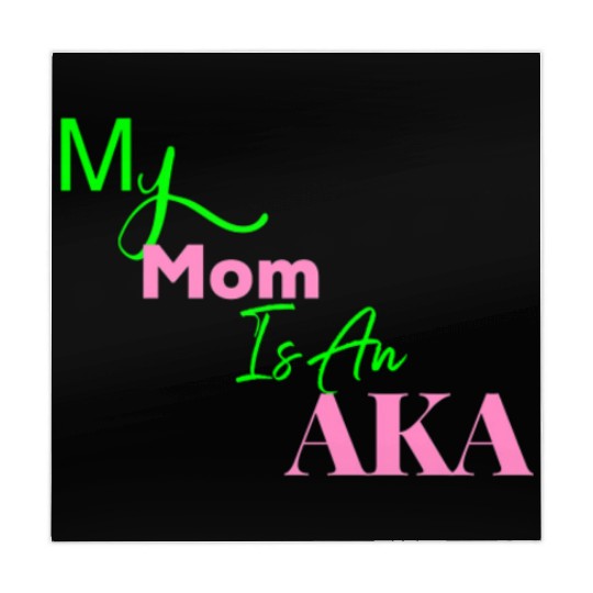 AKA Mom My Mom Is An AKA Black Mahjong Mats