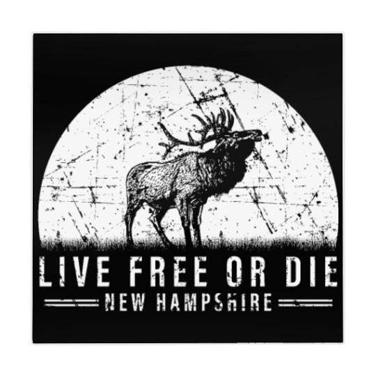 Live Free or Die New Hampshire Hiking Mahjong Mats