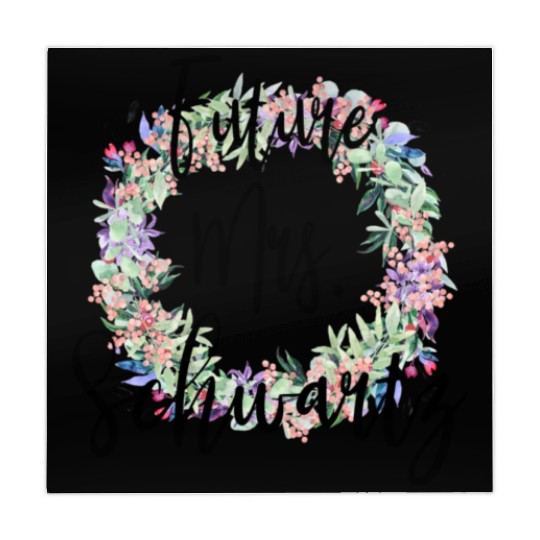 Future Mrs. Schwartz Engaged Bridal Mahjong Mats