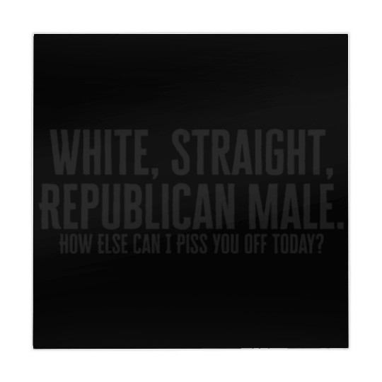 White, Straight, Republican Male How Else Can I Pi Mahjong Mats