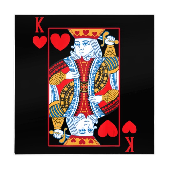 Halloween Playing Card Costume KING OF HEARTS Mahjong Mats