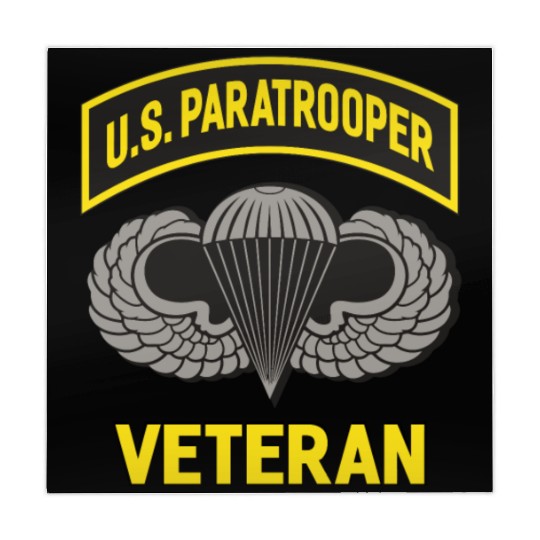 Us Paratrooper Airborne Division Army Veteran Mahjong Mats