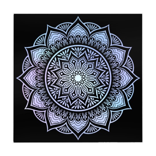 Opalescent Mandala Mahjong Mats