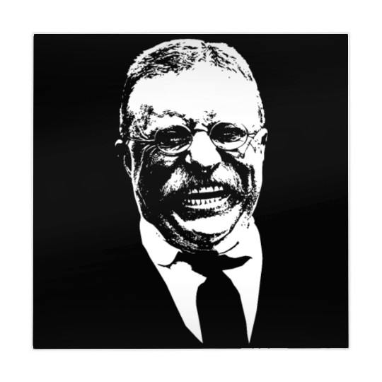 President Teddy Roosevelt Graphic Mahjong Mats