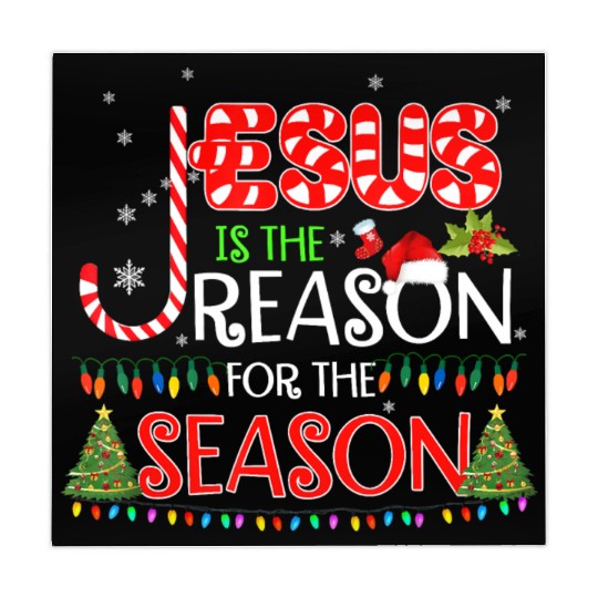 Jesus Is The Reason For The Season Christmas Mahjong Mats