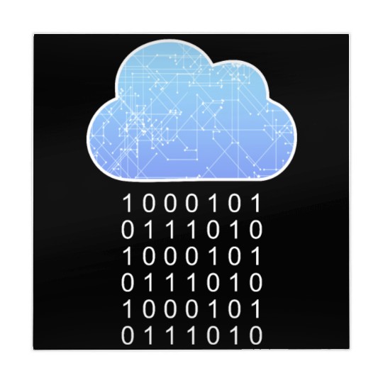 Data Analytics Cloud Data Rain Binary Geek Gift Mahjong Mats