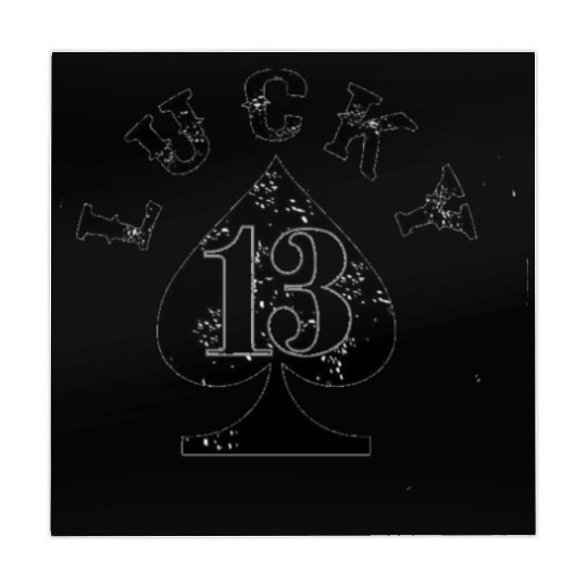 Lucky 13 Spade Mahjong Mats