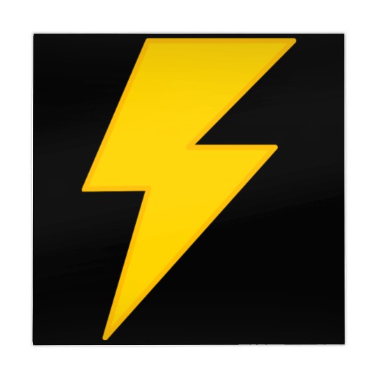 yellow lightning bolt Mahjong Mats