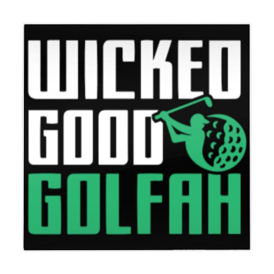 Funny New England Accent, Wicked Good Golfer Gift Mahjong Mats