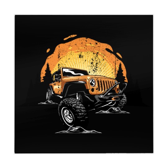 Jeep adventure Mahjong Mats