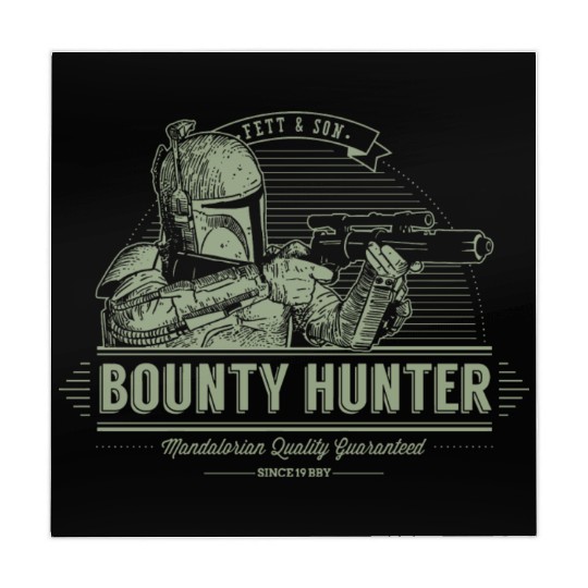 Boba Fett and son Bounty hunter Mahjong Mats