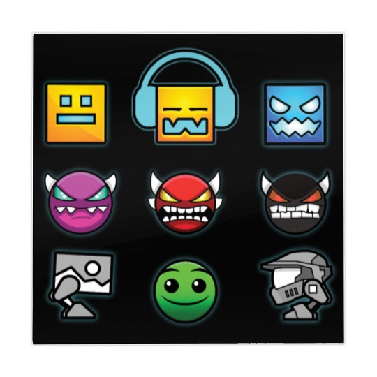 geometry dash insane Mahjong Mats